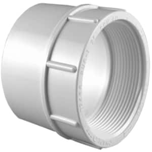 3/4 in. x 1 in. PVC Schedule 40 S x FPT Reducer Female Adapter