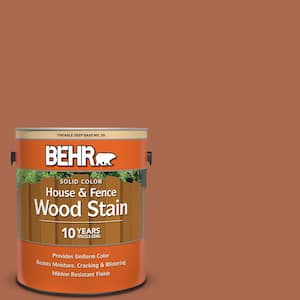 1 gal. #BIC-45 Airbrushed Copper Solid Color House and Fence Exterior Wood Stain
