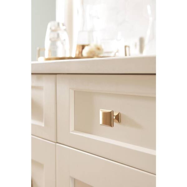 Candler 1-1/2 in. L (38 mm) Golden Champagne Cabinet Knob