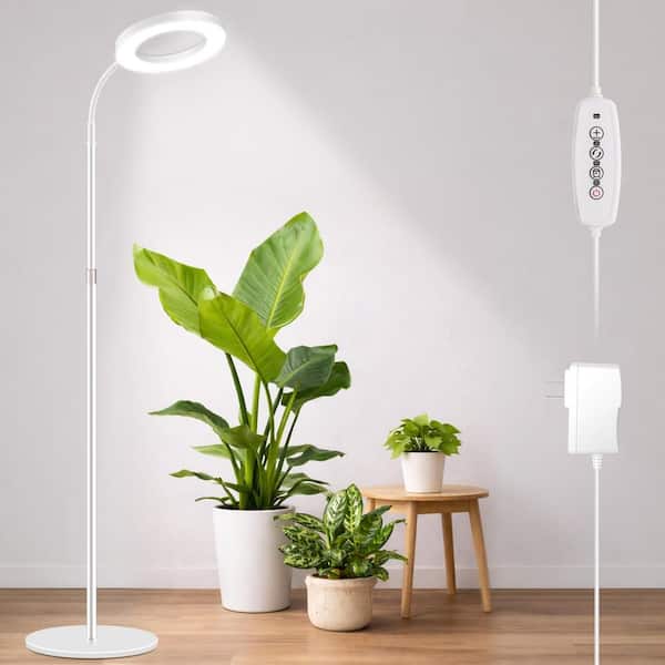 68 in. Adjustable Height Full Spectrum Grow Light, 3-Lighting Modes, Auto Cycle Timer, for Large Indoor Plants
