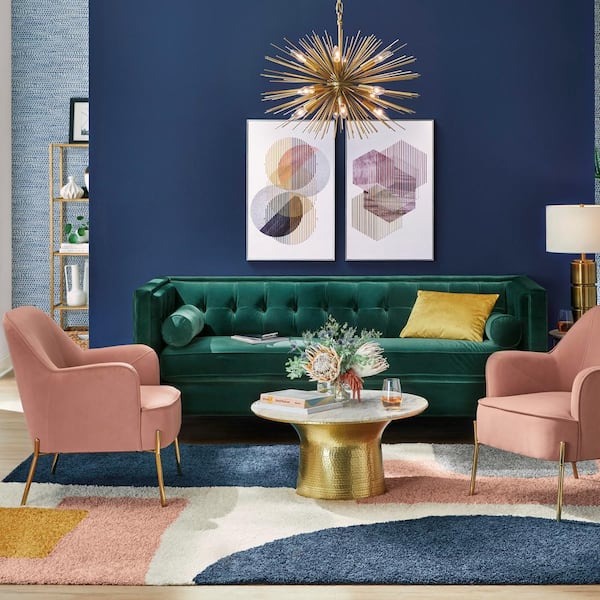 12-Light Gold Chandelier