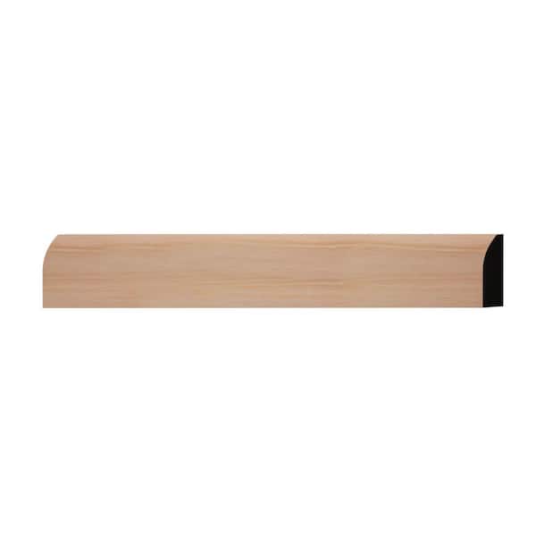 Ekena Millwork WM827 0.38 in. D x 1.25 in. W x 6 in. L Wood (Cherry) Casing Sample