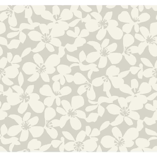 York Wallcoverings 60.75 sq.ft. Gray Free Spirit Wallpaper