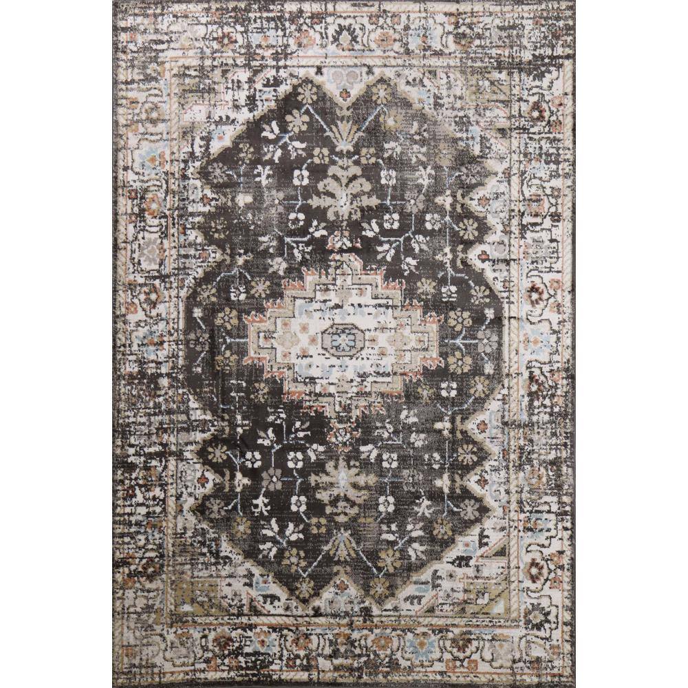 Ashland Charcoal 8 ft. x 10 ft. (7 ft. 6 in. x 9 ft. 6 in.) Geometric Trans