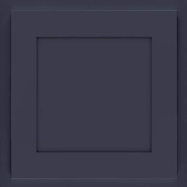 KraftMaid 14-5/8 in. x 14-5/8 in. Cabinet Door Sample in Midnight