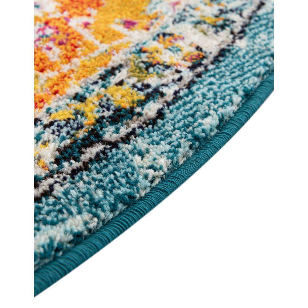 Madeline Multi-Color Rectangular Synthetic Indoor Rug