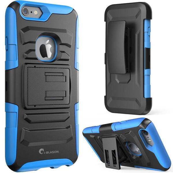 i-Blason Prime Series 4.7 in. Holster Case for Apple iPhone 6/6S, Blue