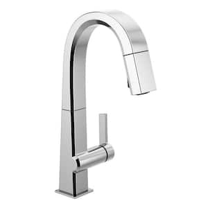 Pivotal Single-Handle Bar Faucet with MagnaTite Docking in Chrome