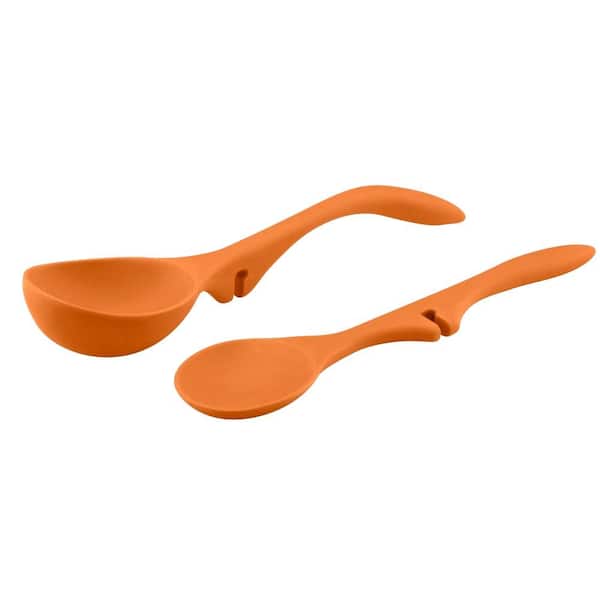 Rachael Ray Nylon Lazy Spoon and Ladle Set of 2 51683 - The Home Depot