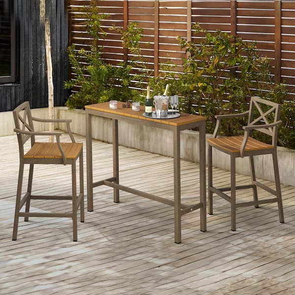 Outdoor pub table online set