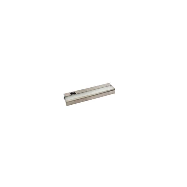 Unbranded 12 in. Nickel LED Under Cabinet Lighting Fixture