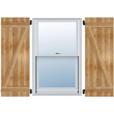 Wood Exterior Shutters Doors Windows The Home Depot