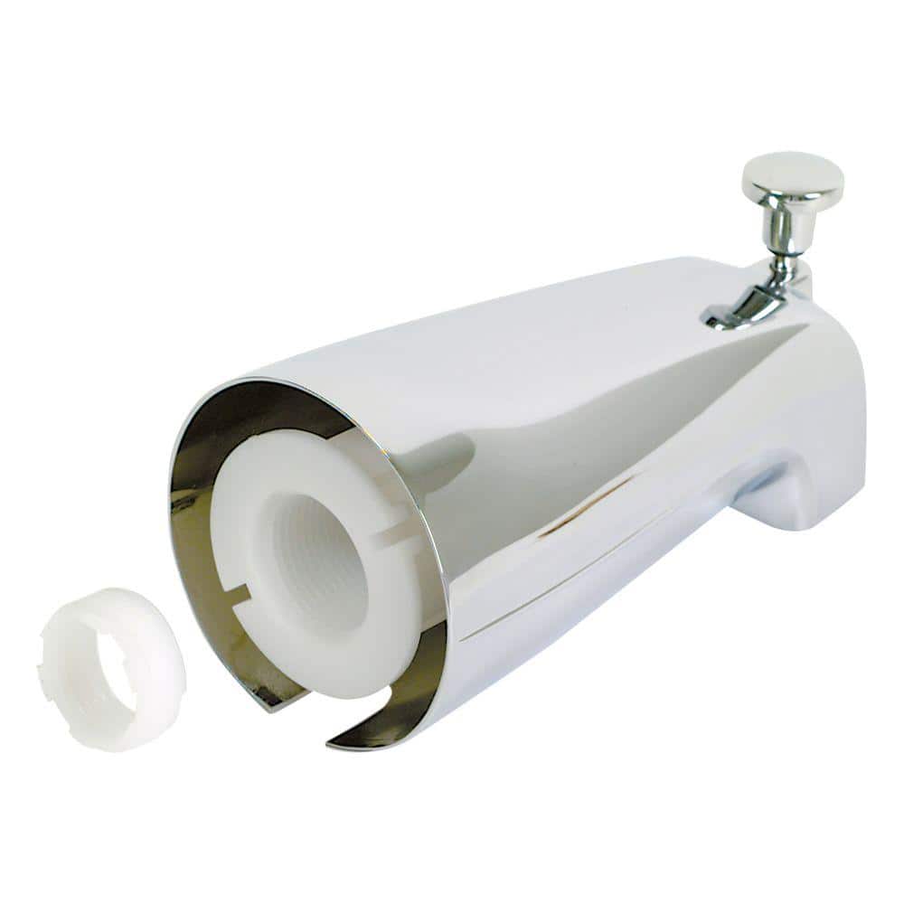 EZFLO Adjustable Diverter Spout, Chrome 15084 The Home Depot