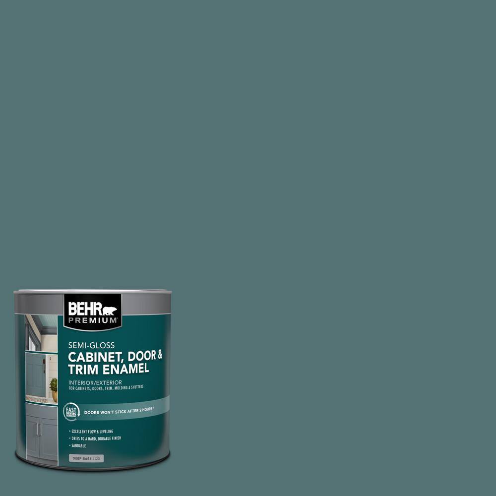 BEHR PREMIUM 1 qt. PPU1302 Juniper Berries SemiGloss Enamel Interior