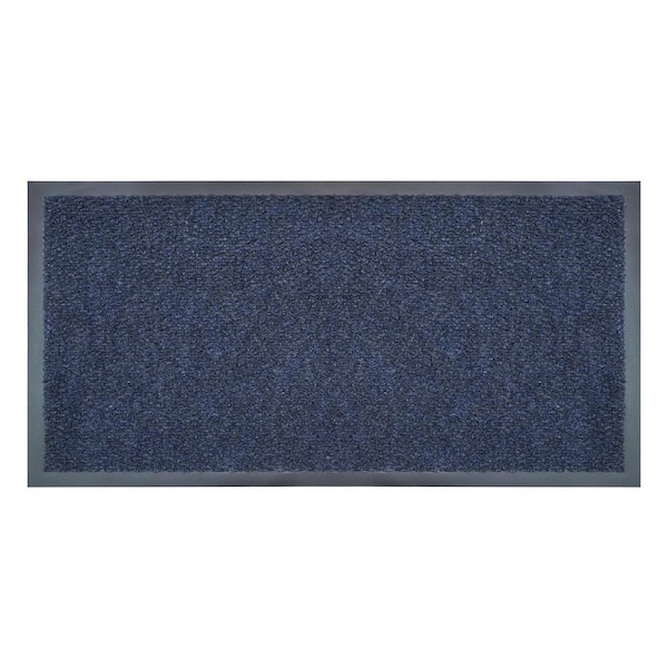 Blue York Walk Off Doormat 36" x 72"