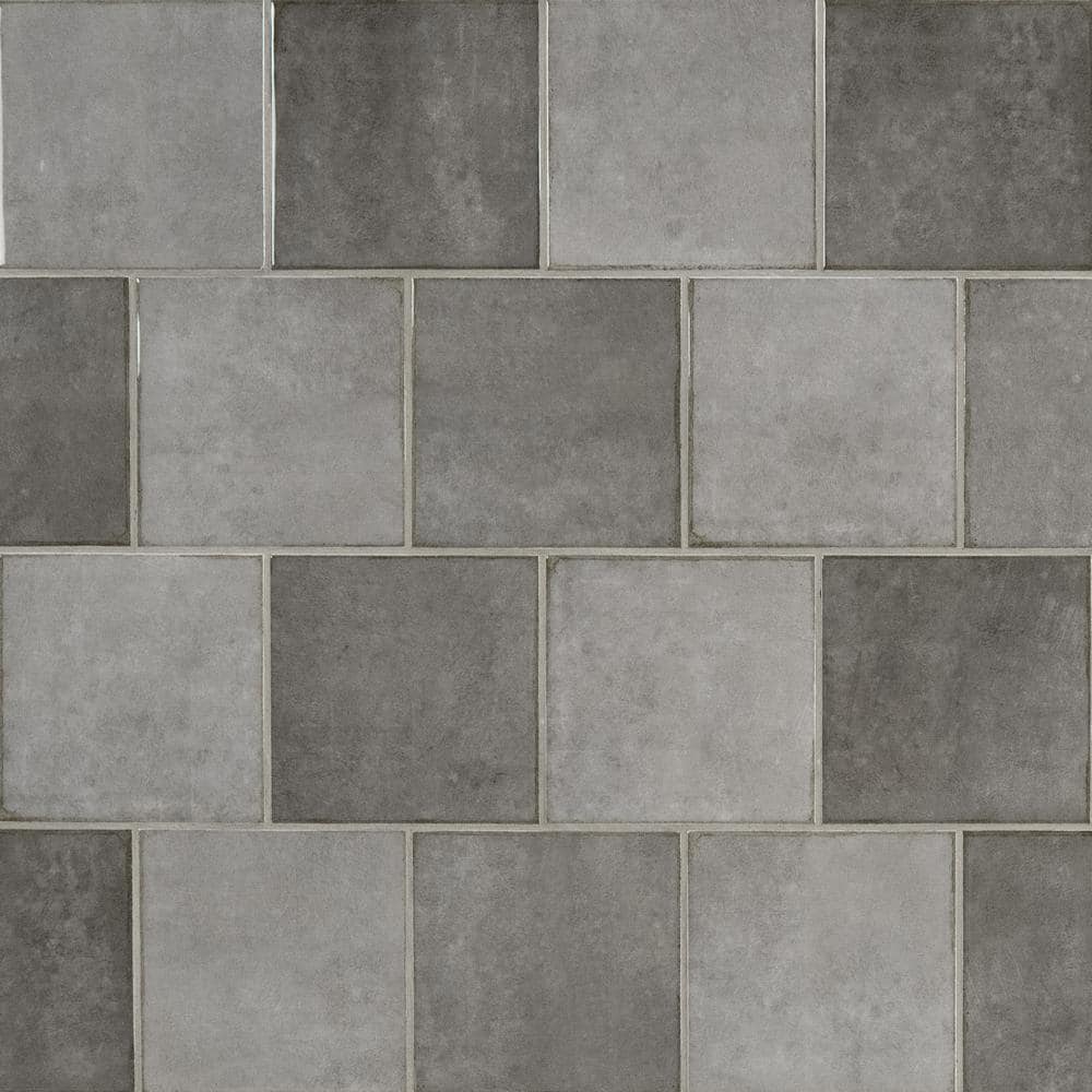 Take Home Sample - Lakeview Storm 5 in. x 5 in. Glossy Ceramic Wall Tile price history on PriceWatchPro