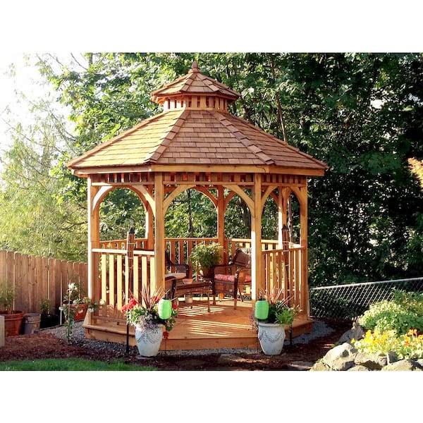 Outdoor Living Today 10 ft. Bayside Octagon Panelized Gazebo