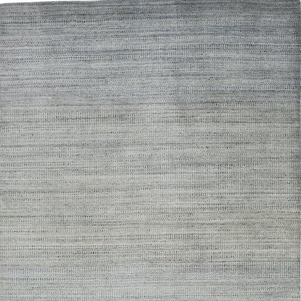 2 ft. x 8 ft. Blue, Gray Ombre Area Rug