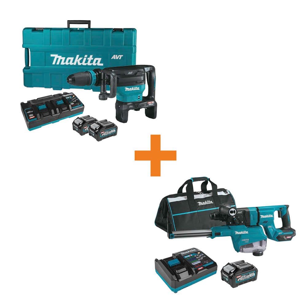 40V max X2 XGT 80V max Brushless 28 lb. AVT Demo Hammer Kit, AWS 4.0Ah with XGT 1-1/8 in. Rotary Hammer Kit, AFT (4.0Ah) price history on PriceWatchPro