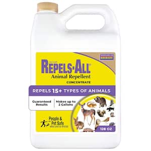 Repels-All Animal Repellent, 128 oz. Concentrate for Pest Control, Deter Deer from Garden, People and Pet Safe