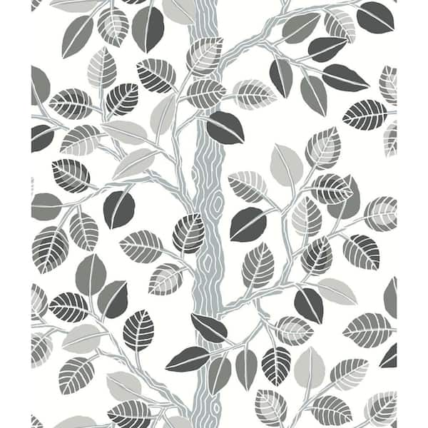 York Wallcoverings 34 sq. ft. Forest Leaves Premium Peel and Stick Wallpaper