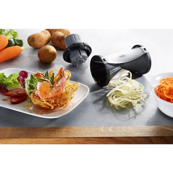 Spiralizer Vegetable Slicer Set – 3-Blade Handheld Vegetable