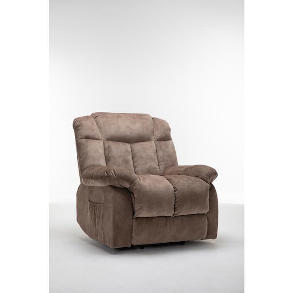 Brown Fabric Recliners Power Lift Recliner Chair Recliners