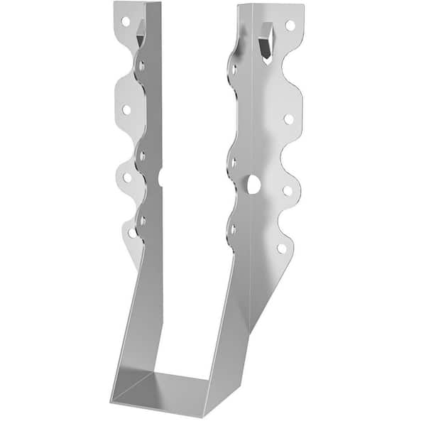 2x8 Galvanized 20-Gauge Joist Hangers, Double Shear Face Mount Hurricane Ties Brackets for Floor Deck & Ceiling, 25-Pack