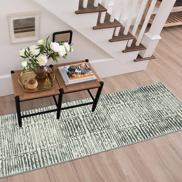 Area Rug 6' X 9' Mohawk Home Radley Gray Abstract 