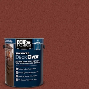 1 gal. #SC-330 Redwood Textured Solid Color Exterior Wood and Concrete Coating