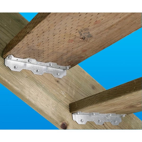 TA 10-1/4 in. 12-Gauge ZMAX Galvanized Staircase Angle