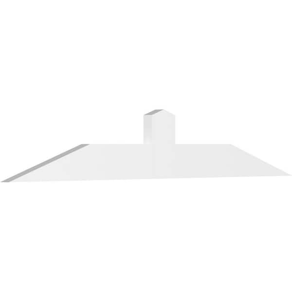 Ekena Millwork Portland 72 in. W x 12 in. H x 2 in. D Signature Polyurethane Bracket