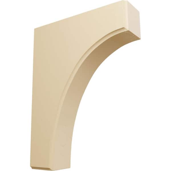 Ekena Millwork 1-3/4 in. x 6 in. x 8 in. Unfinished Wood Maple Clarksville Corbel