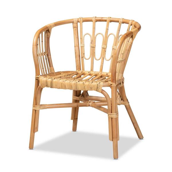 Natural Baxton Studio 185-11871-AMZ Chairs