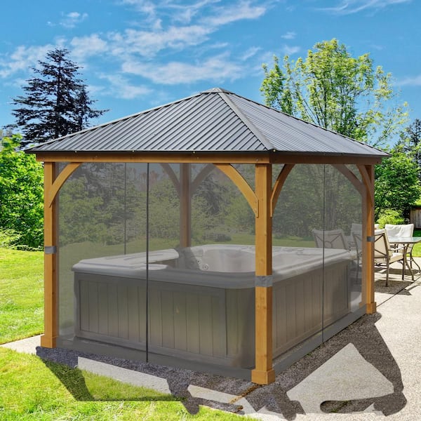 Aoodor 12 ft. x 12 ft. Universal Replacement Mosquito Netting for