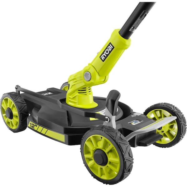 RYOBI ONE+ 18V 12 in. Cordless Battery 3-in-1 Mower, String Trimmer, and  Edger (Tool Only) - Yahoo Shopping