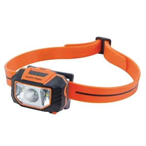 LED Headlamp with Silicone Hard Hat Strap, 150 Lumens, 2 Modes