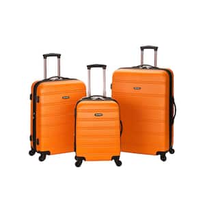 Melbourne 3-Piece Hardside Spinner Luggage Set, Orange