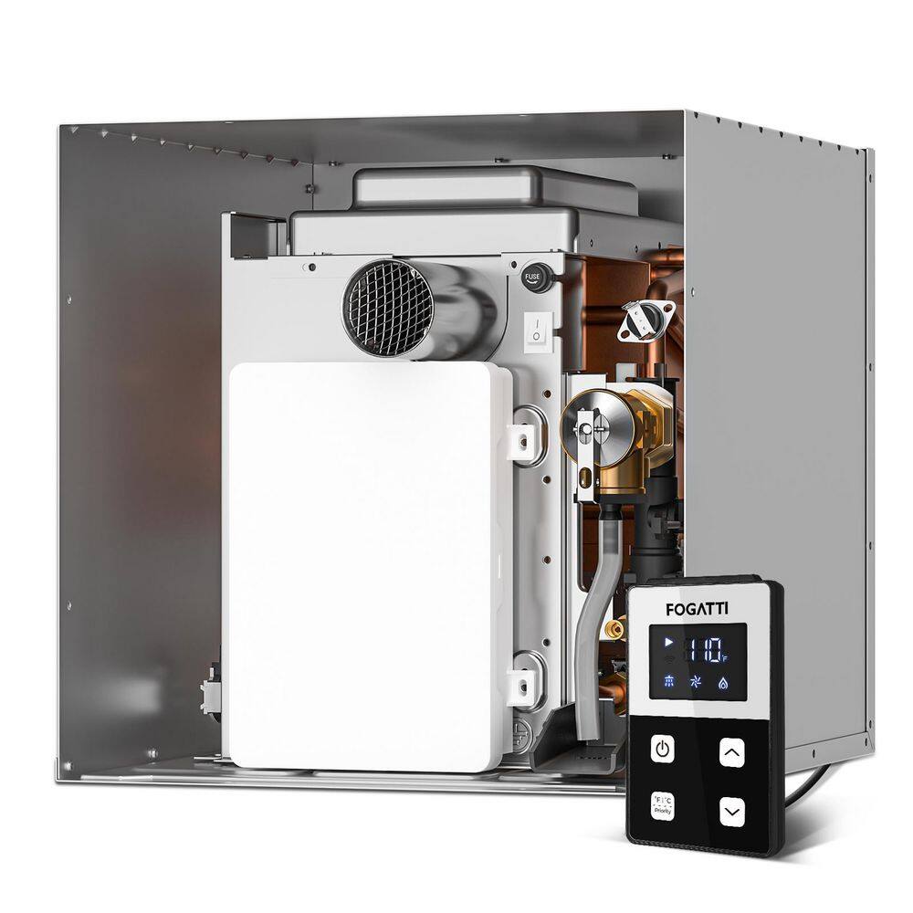 FOGATTI InstaShower Rv Tankless Water Heater 48000 BTU Without