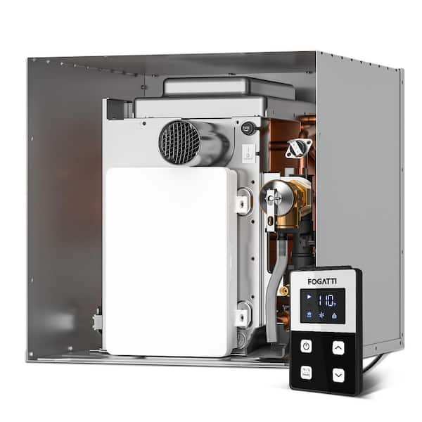 InstaShower 7 Rv Tankless Water Heater 48000 BTU Without Door, Good Substitute for 6-Gallon Tank Water Heater