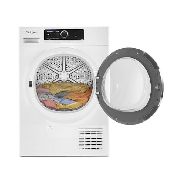 Whirlpool 4.3 Cu. Ft. Stackable Electric Dryer with Steam and Wrinkle  Shield White WHD5090GW - Best Buy