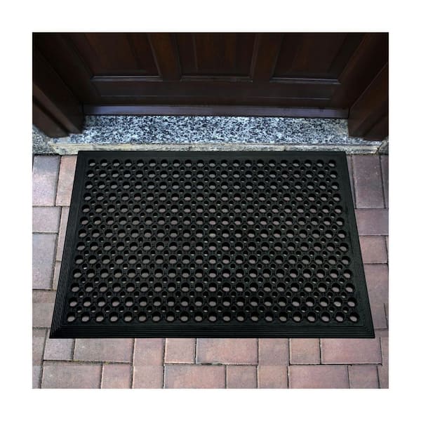 Doortex Open-Top Black Indoor Anti-Fatigue Mat-24 in. x 36 in.