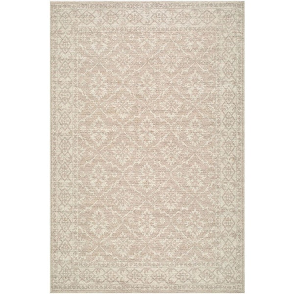 Nabela Noor Home Aram Medium Brown Traditional Area Rug, 7 ft. x 10 ft.