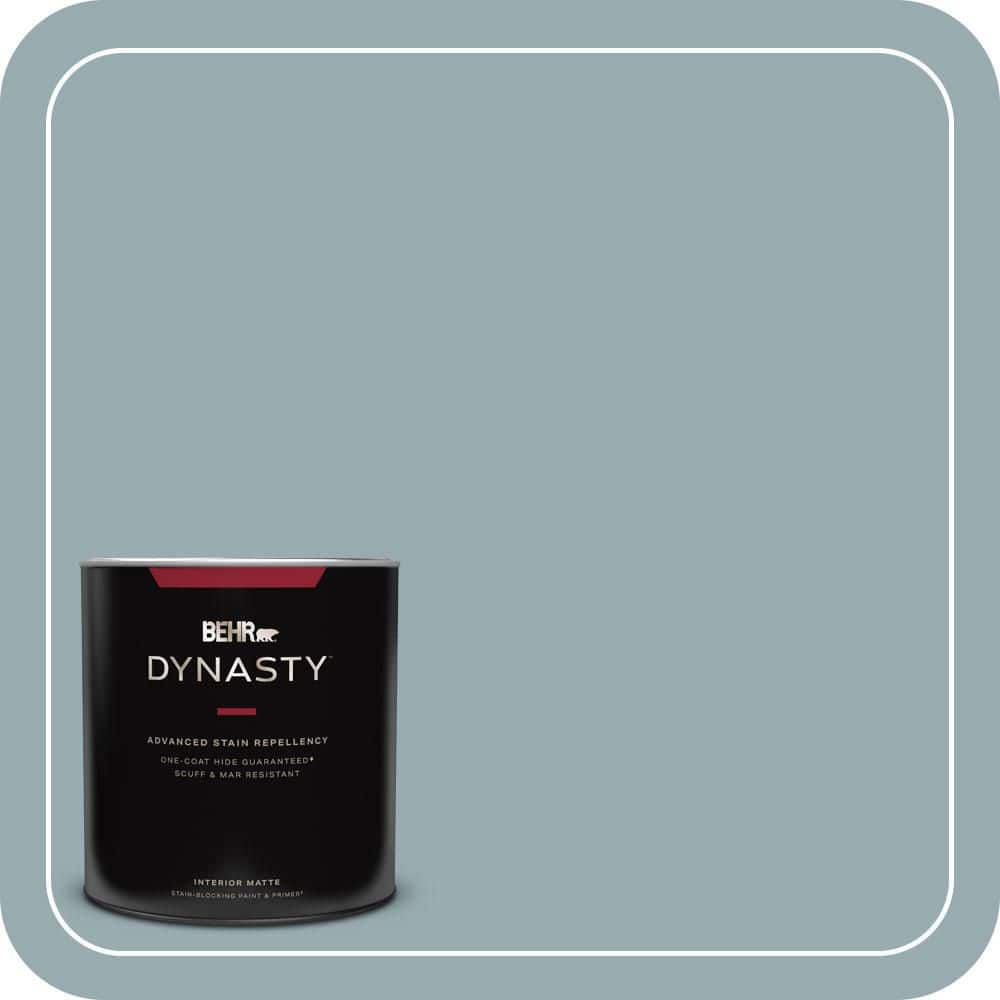 1 qt. #BXC-28 Bucolic Blue Matte Interior Stain-Blocking Paint & Primer price history on PriceWatchPro