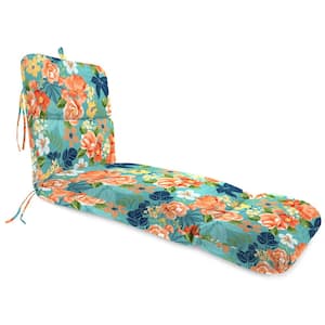 74 in. L x 22 in. W x 5 in. T Outdoor Chaise Lounge Cushion in Senorita Pelican