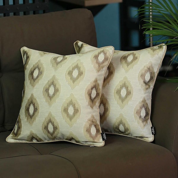 ikat throw pillow covers