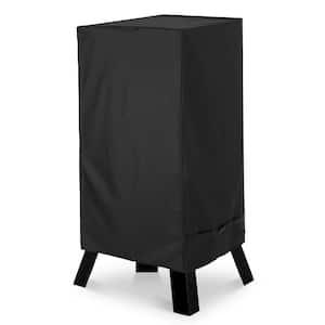 Heavy Duty Waterproof Grill Cover, Electric Smoker Cover 19 in. x 18 in. x 35 in.