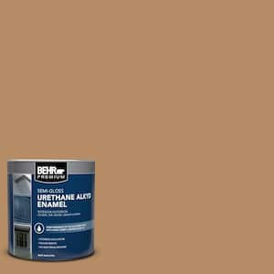 1 qt. #AE-23 Light Oak Semi-Gloss Enamel Urethane Alkyd Interior/Exterior Paint