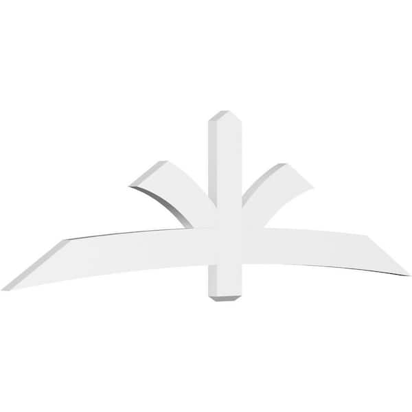 Ekena Millwork Davenport 96 in. W x 28 in. H x 2 in. D Signature Polyurethane Bracket