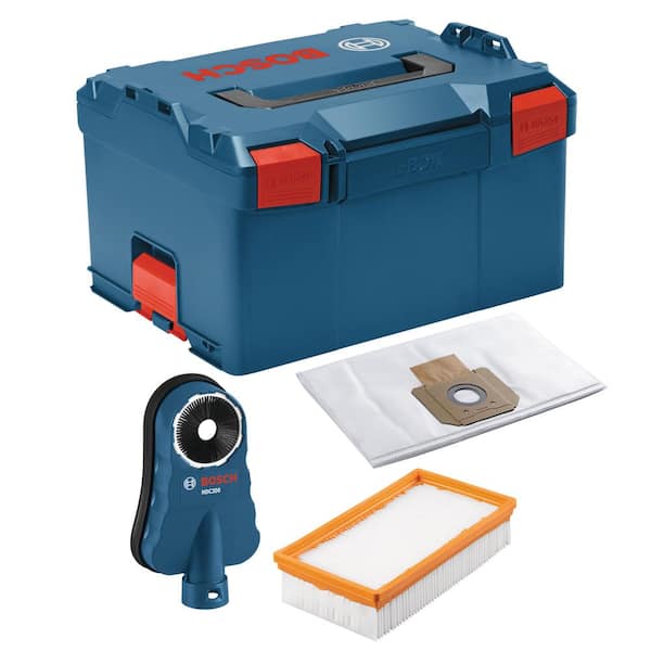 Bosch 17.5 in. L x 14 in. W x 10 in. H Pro Plus Guard Drilling Kit for 14 Gal. VAC with Stackable Tool Storage Hard Case